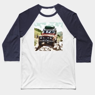 Landrover Defender Classic in Scottland, U.K. Baseball T-Shirt